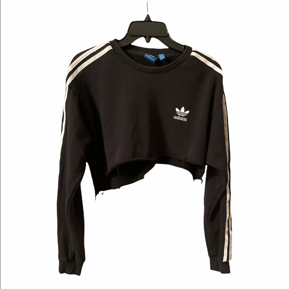 Adidas cropped sweater